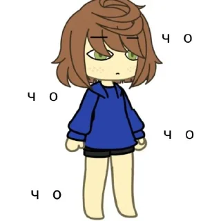 😶 emoji Саша клоун и ее стикеры Telegram sticker 12 of 23