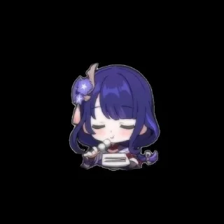 😌 emoji Розария&Райден Telegram sticker 11 of 15