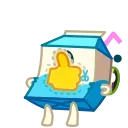 Sticker from Cookie and Milky