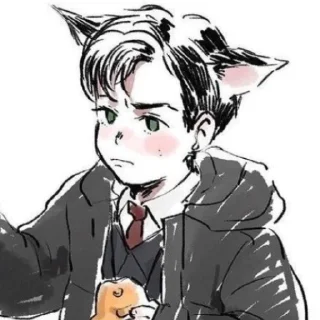 🐱 emoji Number Five by @stickerhut Telegram sticker 8 of 106