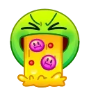🤮 emoji @CLOOBHUB <- БОЛЬШЕ Telegram sticker 20 of 53