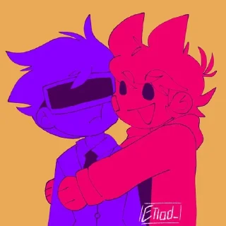 ❤️‍🔥 emoji TomTord by Eddsworld Telegram sticker 11 of 57