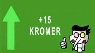 🌟 emoji 💲Kromer💲 @UndertaleDeltaruneStickersArts Telegram sticker 3 of 55