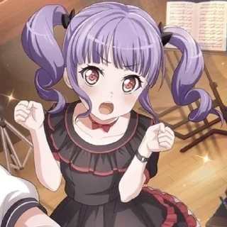 💜 emoji Ako Udagawa★ Telegram sticker 10 of 50