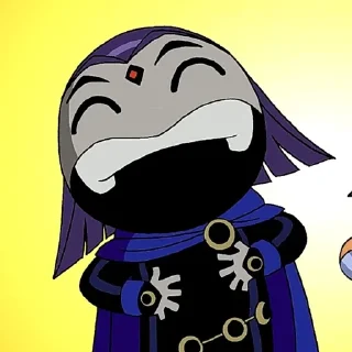 🪻 emoji 𝗥𝗮𝘃𝗲𝗻 Telegram sticker 20 of 120
