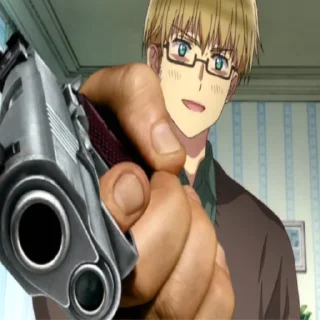 🔫 emoji Hetalia Telegram sticker 10 of 59
