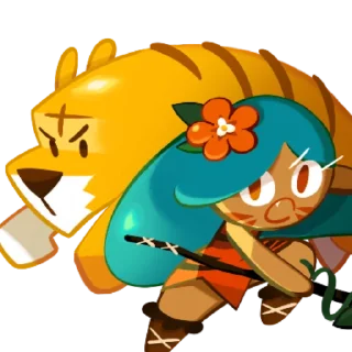 🐯 emoji Тигровая Лилия Telegram sticker 1 of 65