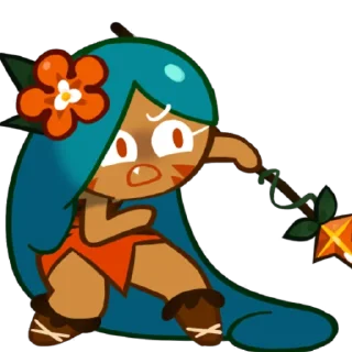 🐯 emoji Тигровая Лилия Telegram sticker 5 of 65