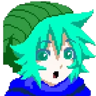 😮 emoji Shin Tsukimi (@TgSticker) Telegram sticker 5 of 95