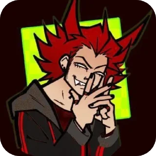 😏 emoji 🩸Cassandra Telegram sticker 8 of 74