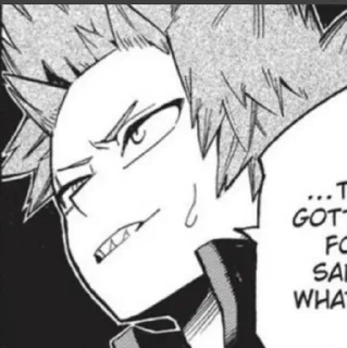 😏 emoji Kirishima Eijiro Telegram sticker 6 of 101