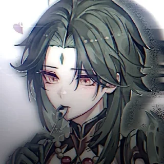 🧈 emoji Адепт Сяо @umarochkaa Telegram sticker 16 of 42