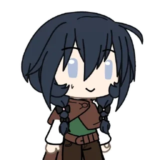 📜 emoji Друг Венти такой секси Telegram sticker 3 of 34
