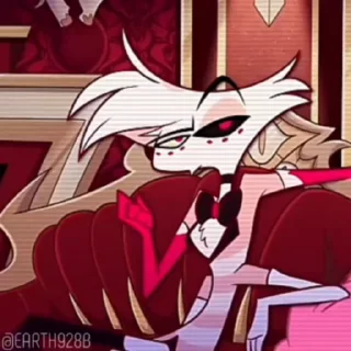 🖕 emoji Hazbin Hotel • @Earth928B Telegram sticker 7 of 50