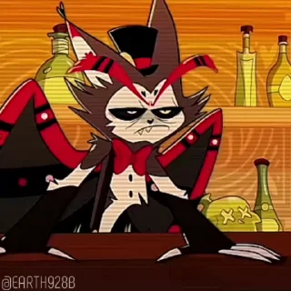 😵 emoji Hazbin Hotel • @Earth928B Telegram sticker 5 of 50
