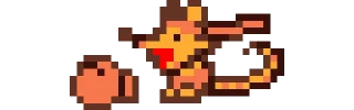 Sticker from Оранжевый @sticker_deltarune