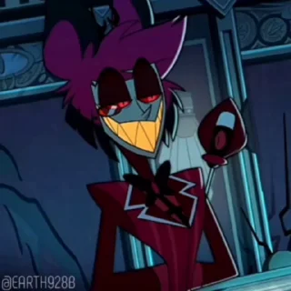 🤷‍♂️ emoji Hazbin Hotel • @Earth928B Telegram sticker 22 of 50