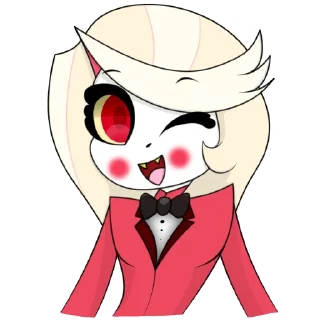 Sticker from Hazbin Hotel Fan