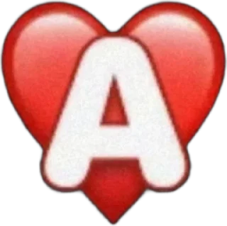 Sticker from сердечки с буквами | @rurepori