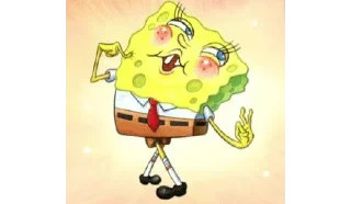 😊 emoji падрік і хубка боб Telegram sticker 8 of 115