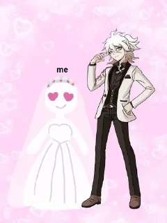Sticker from я женюсь на нагито💍