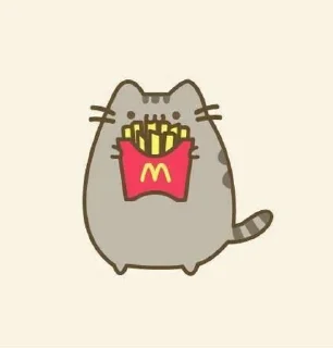 🌟 emoji pusheen Telegram sticker 7 of 103