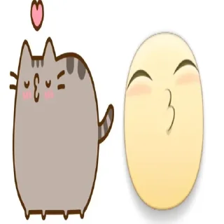 🌟 emoji pusheen >~< Telegram sticker 9 of 18