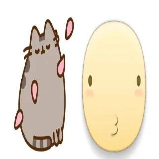 🌟 emoji pusheen >~< Telegram sticker 10 of 18
