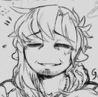 😅 emoji Деймон Broken colors (⁠☆⁠▽⁠☆⁠) Telegram sticker 20 of 100