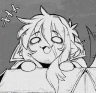 😃 emoji Деймон Broken colors (⁠☆⁠▽⁠☆⁠) Telegram sticker 14 of 100