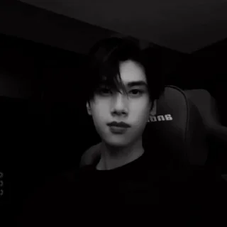 🤩 emoji 𐙚 dunk natachai | B&W @zeenunewstickers Telegram sticker 24 of 30