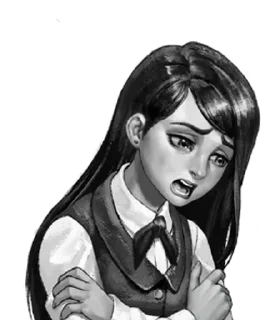 😢 emoji Полиночка @DrRealStickers Telegram sticker 12 of 35