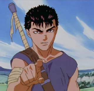 🖕 emoji Berserk 1997 Telegram sticker 23 of 100