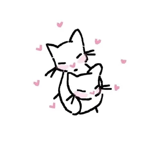 🌟 emoji mini cats ^^ Telegram sticker 24 of 36