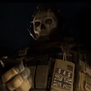 Sticker from Ghost|||Call of duty.