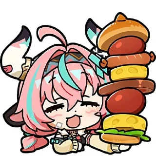 😋 emoji Чиби геншин Telegram sticker 18 of 67