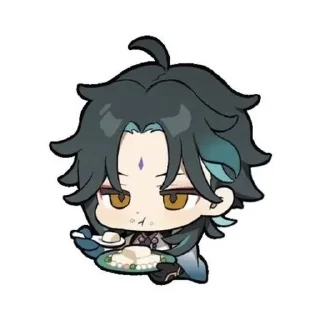 🍽 emoji Чиби геншин Telegram sticker 17 of 67