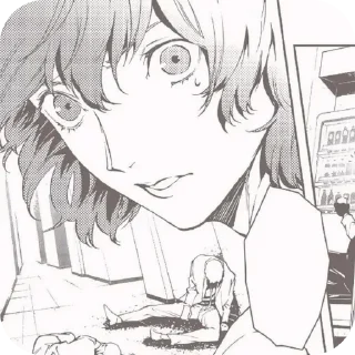 🔍 emoji Akechi goro!!! :: @murrrarimurr Telegram sticker 22 of 65