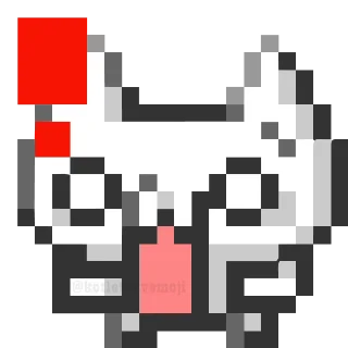 😱 emoji toro cat ➜ @kotletovvemoji Telegram sticker 19 of 50