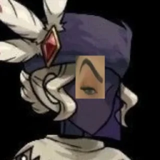 🤨 emoji Черепо девочки Telegram sticker 16 of 120