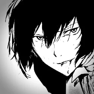 🥀 emoji ✧ dazai by @helpfrhoshi ! ! Telegram sticker 17 of 30