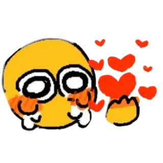 🥰 emoji Смайлы: @Pea4_stickerbot Telegram sticker 11 of 36