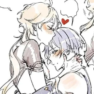 🌟 emoji Scara x Aether @NiigoMiku Telegram sticker 6 of 120