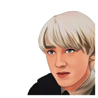 🌟 emoji @stickers_HarryPotter Малфой с Telegram sticker 8 of 32