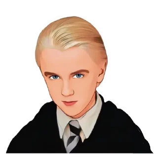 🌟 emoji @stickers_HarryPotter Малфой с Telegram sticker 4 of 32