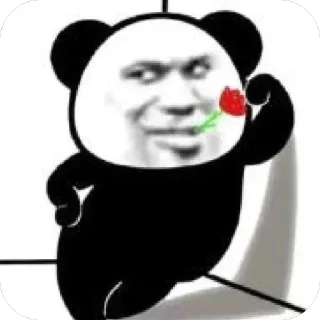 🫥 emoji chinese pandas @kertmann Telegram sticker 17 of 50