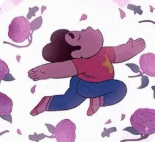 🌹 emoji Steven Universe Telegram sticker 8 of 15