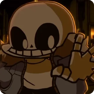 🔵 emoji Indie Cross Sans Telegram sticker 10 of 50