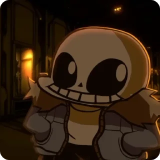 ⁉️ emoji Indie Cross Sans Telegram sticker 24 of 50