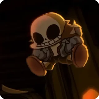 ⬆️ emoji Indie Cross Sans Telegram sticker 13 of 50